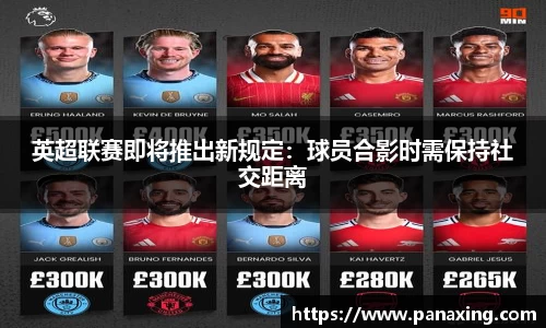 英超联赛即将推出新规定：球员合影时需保持社交距离