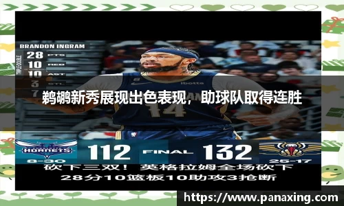 鹈鹕新秀展现出色表现，助球队取得连胜