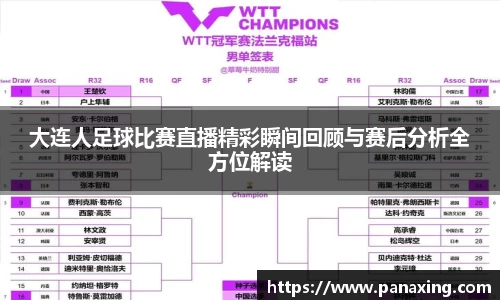 大连人足球比赛直播精彩瞬间回顾与赛后分析全方位解读