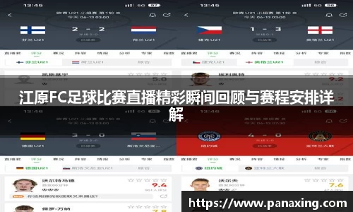 江原FC足球比赛直播精彩瞬间回顾与赛程安排详解